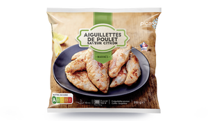 Aiguillettes de poulet marinées au citron