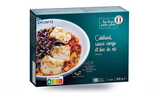 CABILLAUD SCE VIERGE/RIZ