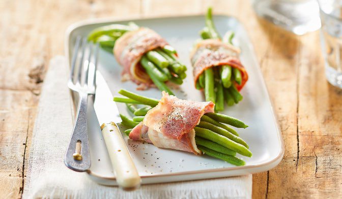 6 fagots de haricots verts