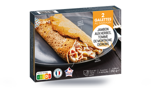 2 galettes au sarrasin