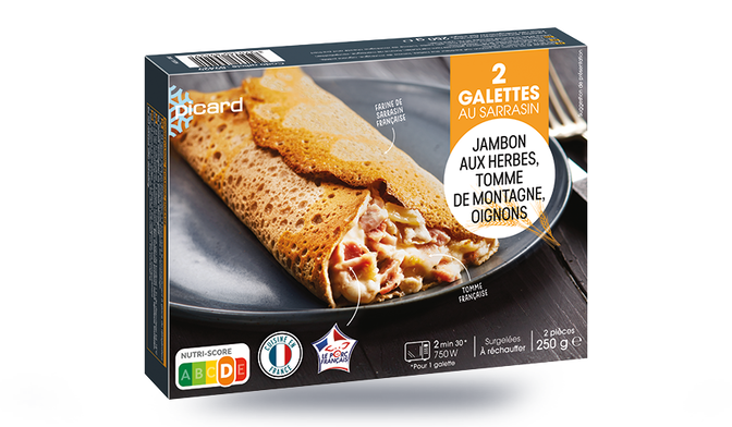2 galettes au sarrasin