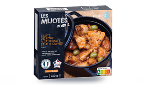 Sauté de porc tomates olives