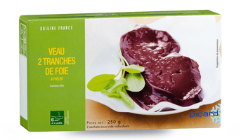 2 Tranches De Foie De Veau Surgeles Picard