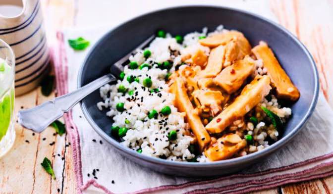 POULET SAUCE TERIYAKI FE