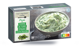 PUREE PDT/COLIN/EPINARDS