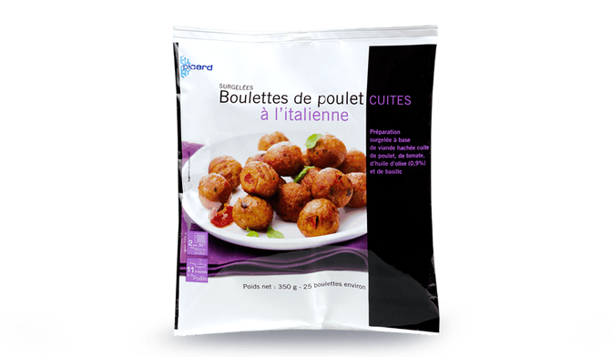 Boulettes de poulet à l'italienne