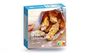 Filets de poulet croustillants