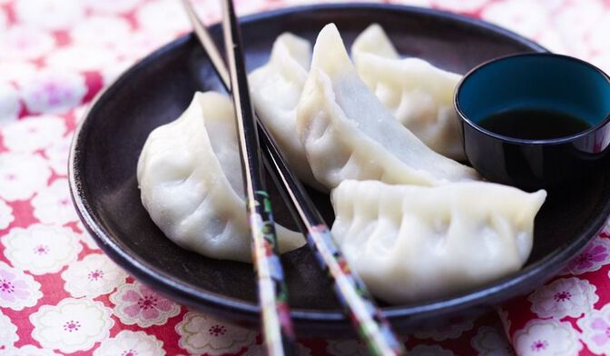 8 gyoza aux légumes