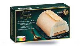 B&ucirc;che glac&eacute;e Douceur de vanille