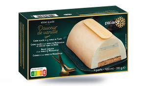 Bûche glacée Douceur de vanille