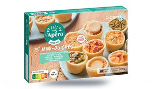 15 MINI-QUICHES 270G