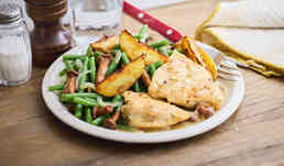 POULET POELEE FORESTIERE