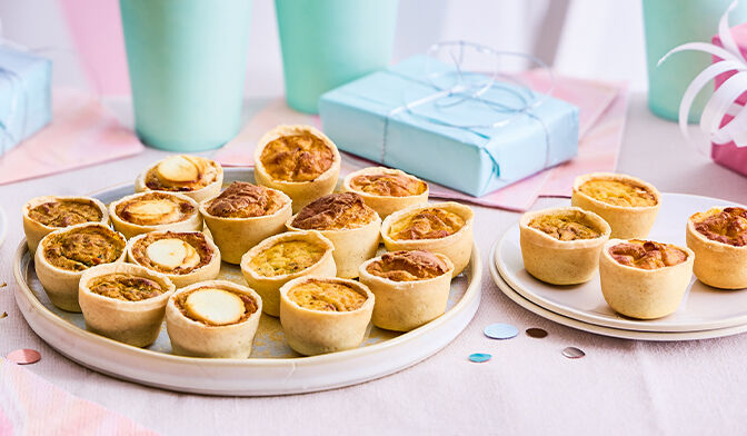 Assortiment de 25 mini-quiches
