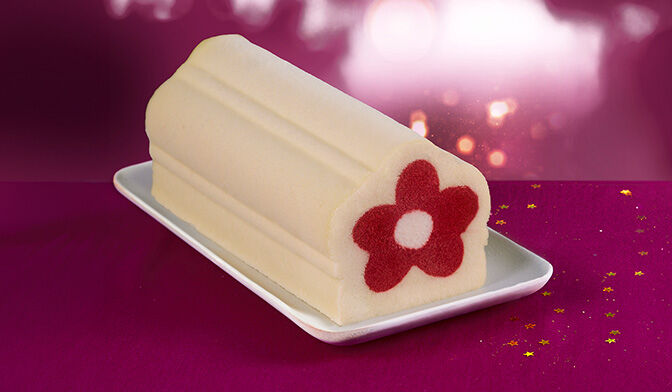 Bûche glacée trois sorberts pomme, f.r., ciron — vue 3
