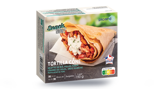 TORTILLA CONE PULLED PORK