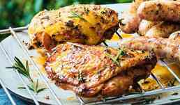 Hauts de cuisses de poulet marin&eacute;s &agrave; la proven&ccedil;ale