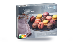 20 MINI MACARONS 130 G