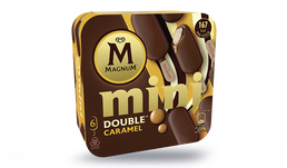 6 MINI MAGNUM DLE CARAMEL