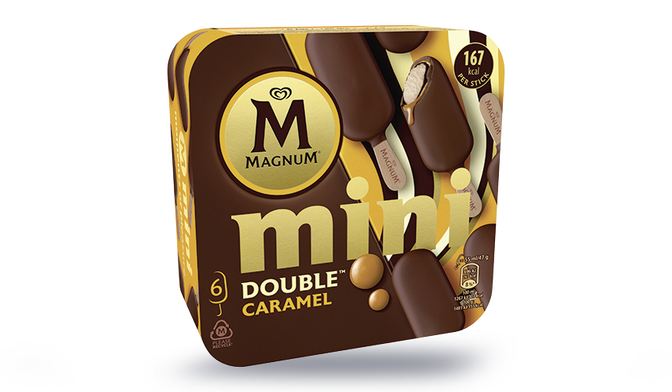 6 MINI MAGNUM DLE CARAMEL