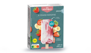 4 BATONNETS FRAISE BANANE