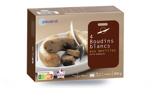4 boudins blancs aux morilles (3%)