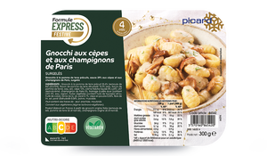 Gnocchi aux cèpes et aux champignons de Paris