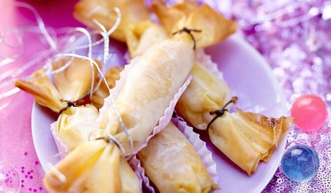 Bonbon de foie gras à la mangue