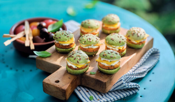 9 MINI BURGERS VEGETARIEN