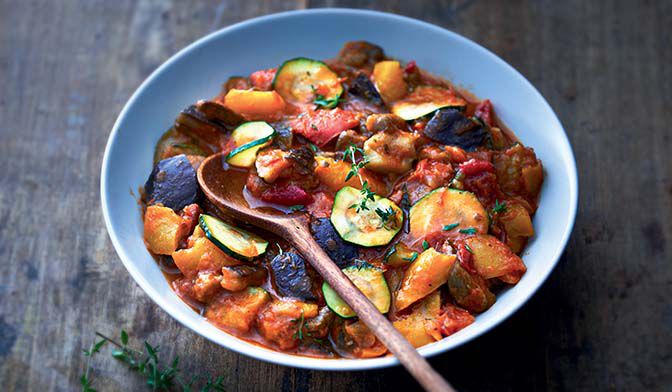 Ratatouille cuisinée