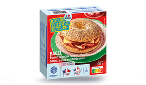 BAGEL CHICKEN BACON CHEDDAR