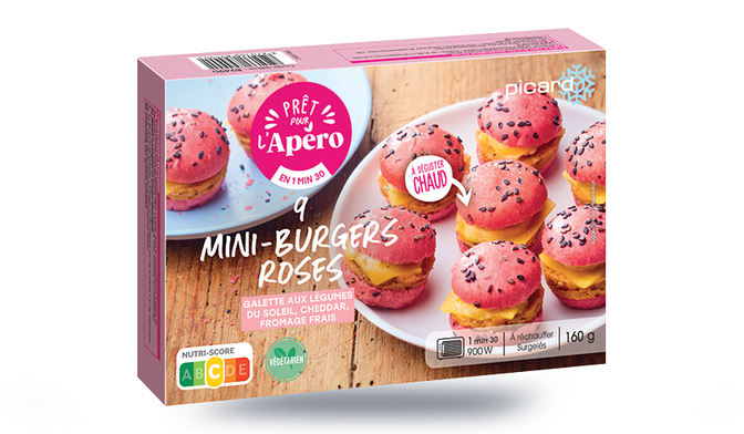 9 MINI BURGERS COLORFOOD