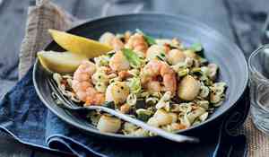CREVETTES/ST JACQUES 350G