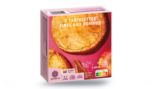 2 TARTELETTES FINES POMME