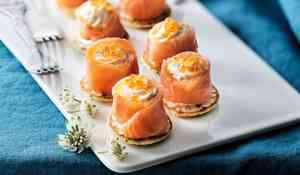 8 BOUCHEES APERO SAUMON