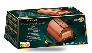 BUCHE NUANCES CHOCO 325G
