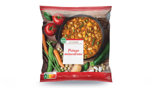 Potage minestrone, portionnable