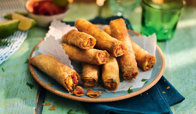 8 TAQUITOS AU POULET