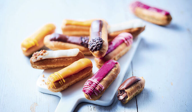 12 mini-éclairs très gourmands