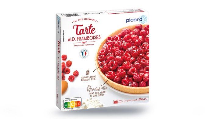 TARTE FRAMBOISES PICARD