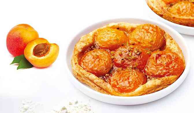 2 TARTELET.FINES ABRICOTS