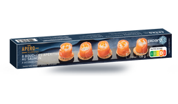 8 BOUCHEES APERO SAUMON
