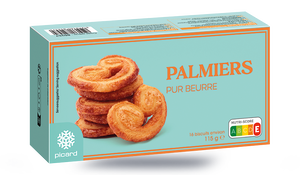 PALMIERS PUR BEURRE 115G