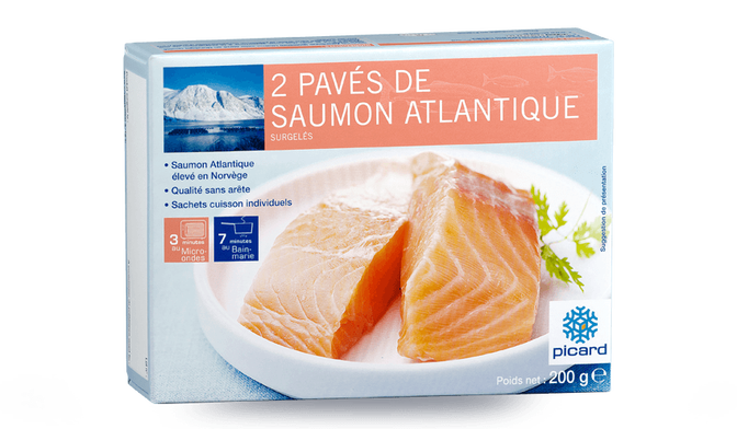 2 PAVES SAUMON NORVEGE