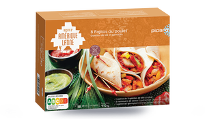 FAJITAS AU POULET 910G