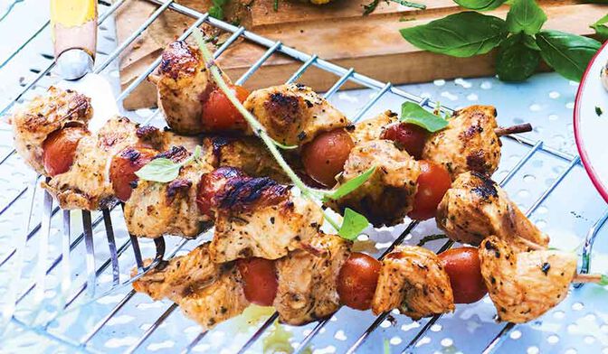 2 brochettes Royal Grill provençales