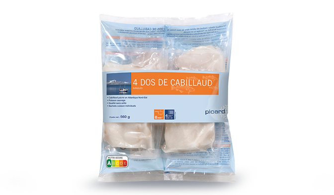 4 DOS CABILLAUD 560G