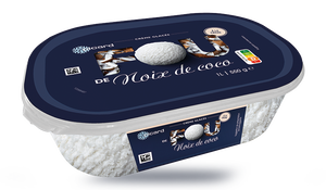 Cr&egrave;me glac&eacute;e Fou de noix de coco