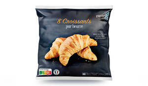 8 croissants pur beurre