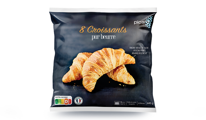 8 CROISSANTS A CUIRE 440G
