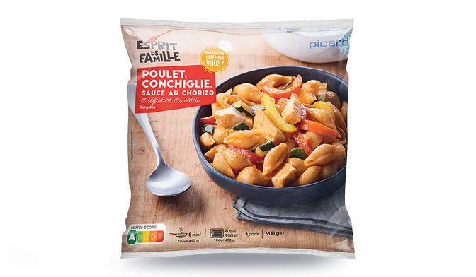 POULET CONCHIGLIE 900G
